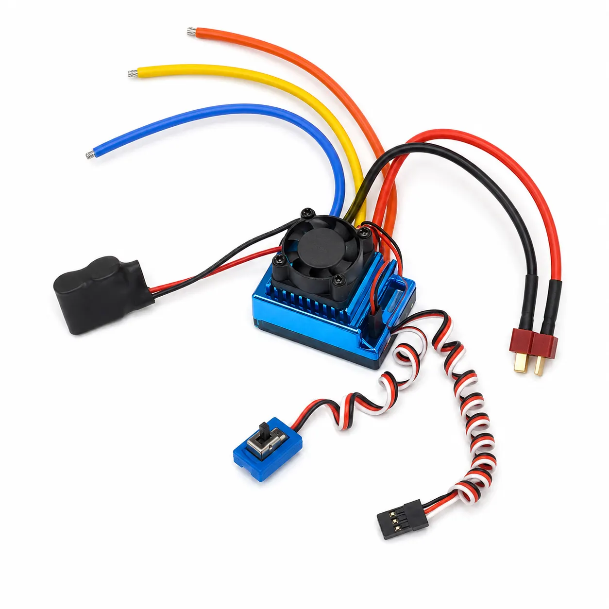 RC Car Electronic Speed Controller and included accessories